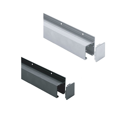 슬라이딩도어 레일 미닫이문 양방향 댐퍼 DBT N80 벽면용[슬라이딩도어 레일 미닫이문 양방향 댐퍼 DBT N80 벽면용]